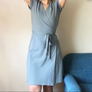 Pact Stone wrap dress sz medium